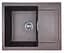 Кухонная мойка Adamant MINIMAL mokko 615x495x200 мм, с крылом 61,5 см - миниатюра 1
