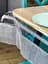 Скатертина силіконова зі срібною стразовою стрічкою подвійною 330х150 см - мініатюра 5