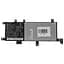 Акумулятор для ноутбука Asus C21N1634 (VivoBook X542UA, X542UF, X542UN, X542UR, X542BP) 7.6V 5000 mAh 38Wh Black - мініатюра 3