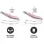 Шезлонг-качалка Kinderkraft Felio 2 Peony Rose серый с розовым KBFELI20PNK0000 (00-00305172) - миниатюра 6
