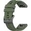 Ремінець DK CDK для Garmin Fenix 7 Pro 22mm Silicone Sport Band Classic (015189) (green) - мініатюра 1