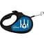 Повідець-рулетка для собак Waudog R-leash Патрон, світловідбиваючий, S, до 15 кг, 5 м, чорний - мініатюра 1