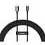 Кабель Baseus Superior Series (SUPERVOOC) Cable USB to Type-C 65W 2m CAYS001001 Black - мініатюра 1