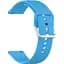 Ремінець DK CDK для Garmin Forerunner 255 / 255 Music "L" 22mm Silicone Sport Band Classic (011018) (sky blue) - мініатюра 1
