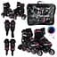 Роликовые коньки Extreme Motion RL25427 размер S (30-33), колеса PU, со светом - миниатюра 2