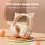 Наушники Onikuma Cat Ear Bluetooth Wireless Gaming Headset B5, BT5.3, AUX, 1000mAh, Type-C, 55H, RGB, ivory - миниатюра 10