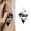 Набір дитячих тимчасових тату Чорні міні №3 black-tattoo-mini-set-3-3, 30 штук по 9,5*5,5 см - мініатюра 3