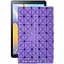 Чехол StatusCASE из экокожи для планшета Samsung Galaxy Tab A 10.5 (T595) Фиолетовый ромб - миниатюра 1