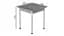 Стіл кухонний Ferrum-decor Агата 75x70x70 Білий ДСП Бетон 16мм (FRD-105555) - мініатюра 3