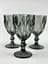 Набір келихів для вина Glassware 6шт Подарункові кольорові скляні фужери для коктейлів 300мл Сірий - мініатюра 4