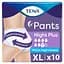Труси-підгузки для дорослих Tena Pants Plus Night Extra Large 10 шт. - мініатюра 1