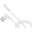 Кабель Hoco UPM10 L shape changing cable for Micro USB Белый - миниатюра 1