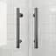 Душова кабіна без піддону Koer SR SC04-90x90x195-TR-07 прозоре скло Easy Clean 5 мм, graphite KR5362, Універсальна, прозорий, графіт - мініатюра 5