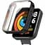 Чохол-накладка DK Silicone Face Case для Xiaomi Redmi Watch 2 Lite (black) - мініатюра 1