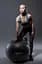 М'яч для фітнесу (фітбол) Power System PS-4018 Ø85 cm PRO Gymball Black (4018BK-0) - мініатюра 5