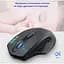 Ігрова миша бездротова iMICE G1800 Rechargeable, 4 кнопок, акумулятор, 1600dpi, 2.4Ghz, Black - мініатюра 9