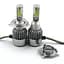 Світлодіодна автомобільна лампа H4 LED Headlight, ближнє і дальнє світло, з вентилятором охолодження, комплект 2 шт - мініатюра 5