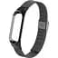 Ремешок BeCover Metal для Xiaomi Mi Smart Band 5 / Mi Smart Band 6 Black (705146) - миниатюра 1