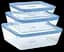 Форма з кришкою Pyrex Pure Glass 19x14x5 см 0.8 л kuh0016106 - мініатюра 6