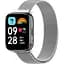 Ремешок DK для Xiaomi Redmi Watch 3 Active / 3 Lite Metal Milanese Loop Magnetic (silver) - миниатюра 1