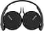 Наушники Sony On-ear MDR-ZX110 3.5 mini-jack Черный (MDRZX110B.AE) - миниатюра 3