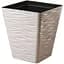 Горщик для квітів Form-Plastic Sahara квадро-30 19.9 л бежевий (3920-051) - мініатюра 1