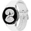 Ремінець силіконовий BeWatch Samsung Galaxy Watch 4/5/Pro SoftTouch Білий (0139303) - мініатюра 1