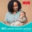 Пустушка Nuk Perfect Match силіконова розмір 1 0-6 міс. 2 шт. бежева з рожевою (3954150) - мініатюра 6