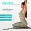 Міні-мат для йоги EasyFit Yoga Pad 3 мм каучук (EF-1932) - мініатюра 6