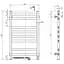 Электрический полотенцесушитель Navin Авангард 480x800 Sensor левостороннее с таймером, матовое золото 12-212033-4860, Золотой, Левое, Электронный - миниатюра 5