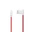 USB Cable Hoco UPL11 Lightning (L Shape) Red 1.2m - мініатюра 1