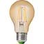 Світлодіодна лампа Eurolamp LED Deco, A60, 8W, E27, 4000K, 2 шт. (MLP-LED-A60-08274(Amber)new) - мініатюра 2
