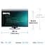 TFT 31.5" BenQ RD320U, 4K, IPS, 2хHDMI, DP, USB-C, USB-hub, HAS, Pivot, цв., серый - миниатюра 10