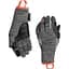 Перчатки женские Ortovox Fleece Light Glove Women S Черный-Серый - миниатюра 2