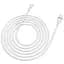 USB Cable Hoco U72 Forest Silicone Lightning White 1.2m - мініатюра 3