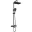 Душевая система с термостатом Mixxus Premium Virgo 009-J Black 3 функции MI6646, Черный матовый - миниатюра 1