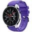 Силіконовий ремінець Watchbands для Samsung Galaxy Watch 46mm Silver Samsung Gear S3 - фіолетовий (WB001PURPLE46) - мініатюра 1