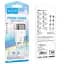 МЗП Hoco C125A Transparent PD20W (1USB-C) Transparent black - мініатюра 3