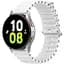 Ремінець для Blackview R3R3 ProR3 MaxR5X5 - білий ширина кріплення 20мм силікон Watchbands Hump (W23-2WB67943891) - мініатюра 1