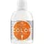 Шампунь для окрашенных и сухих волос Kallos Color Shampoo With Linseed Oil 1 л - миниатюра 1