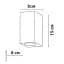 Уличный светильник Friendlylight Tilos 2SQ FL7009 - миниатюра 3
