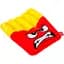 Игрушка для собак Waudog Fun Plush Картофель фри плюш 12х14.5 см - миниатюра 2