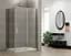 Душова кабіна без піддону Koer SR SC02-120x90x200-TR-01 прозоре скло Easy Clean 8 мм, хром KR5354, Універсальна, прозорий, хром - мініатюра 8