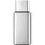 Переходник Micro -Type-C silver - миниатюра 1