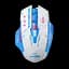 Миша INPHIC A11 White-Blue - мініатюра 1