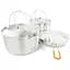 Набір посуду GSI Outdoors Glacier Stainless Troop Cookset (1099-68208) - мініатюра 1