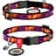 Ошейник для кошек Waudog Nylon Кубы 3Д с QR паспортом XS 20-30x1 см - миниатюра 1
