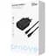 Зарядний пристрій Proove Silicone Power 2 30W (Type-C + USB) + Cable Type-C to Type-C (1m) black (WCSP23011001) - мініатюра 2