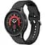 Браслет Diamond для Samsung Galaxy Watch 7 - чорний ширина кріплення 20мм силікон Watchbands (W47-9WBWB50845280) - мініатюра 1
