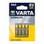 Батарейка Varta SUPERLIFE Zinc-Carbon R03 x 4 (02003101414) - мініатюра 1